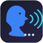 Admix SpeakDeck key icon with activity dots while transcribing speech.
